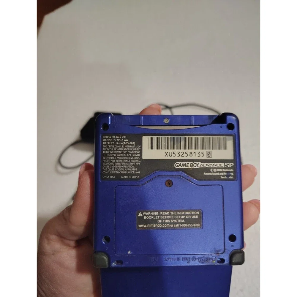 Nintendo Game Boy Advance SP Dreamgear Control Grip Attachment, Blue Games Works